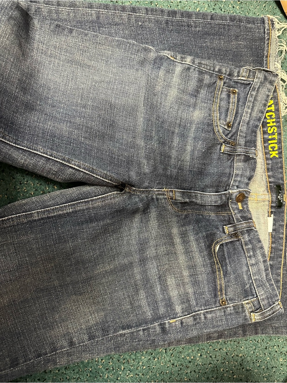 J Crew Womens Mid Rise Straight Jeans 29R